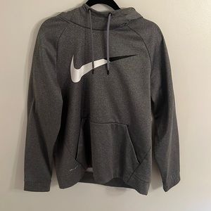 GREY NIKE HOODIE